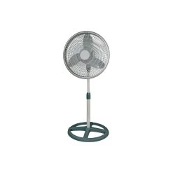 Black 5-Blade 3-Speed Oscillating Pedestal Fan