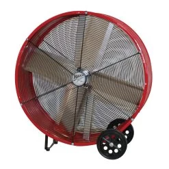 12-Volt 730-Watt 2 -Speed 6300 To 9000-Cfm Steel Direct Drive Drum Fan