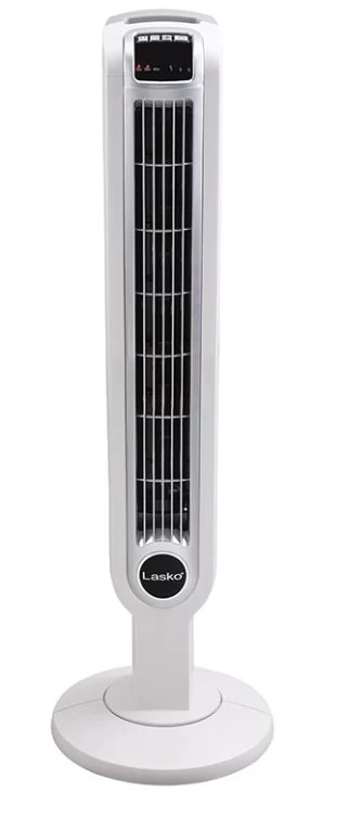 Lasko 36-Inch White 3-Speed Oscillating Tower Fan 4 Lasko 36-Inch White 3-Speed Oscillating Tower Fan - Image 4