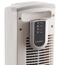 Lasko 36-Inch White 3-Speed Oscillating Tower Fan