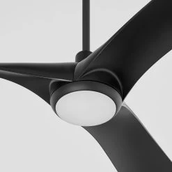 Ridley 58 Inch Black With Matte Black Blades Ceiling Fan 9 Ridley 58 Inch Black With Matte Black Blades Ceiling Fan -Electric Fan Promotion Store 3 123 15 3