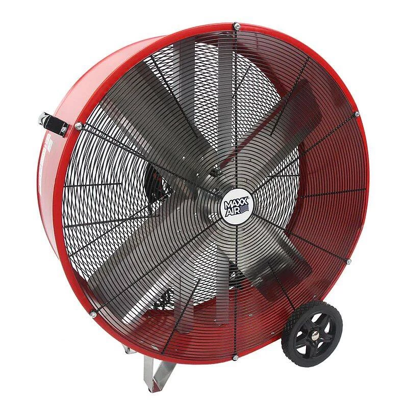 36-Inch 2-Speed Red Direct Drive Drum Fan 4 36-Inch 2-Speed Red Direct Drive Drum Fan - Image 4