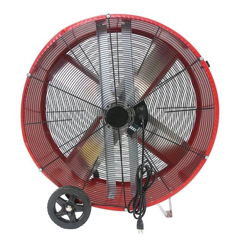 36-Inch 2-Speed Red Direct Drive Drum Fan 3 36-Inch 2-Speed Red Direct Drive Drum Fan - Image 3