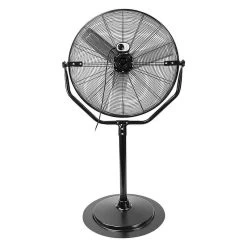 30-Inch Black 3-Speed Tilting Yoke Pedestal Fan 6 30-Inch Black 3-Speed Tilting Yoke Pedestal Fan -Electric Fan Promotion Store 3047271D
