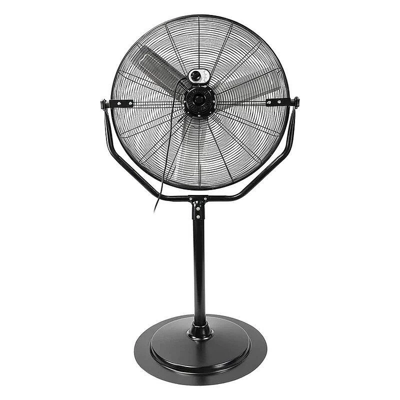 30-Inch Black 3-Speed Tilting Yoke Pedestal Fan 3 30-Inch Black 3-Speed Tilting Yoke Pedestal Fan - Image 3