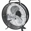 12 In Metal Drum Fan In Black