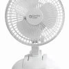 6 In White Combo Clip/Desk Fan
