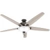 Stockbridge 70 Inch Noble Bronze With Light Gray Oak Blades Ceiling Fan