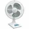 Fan Oscillating Black 12 In
