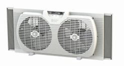 9-Inch Portable Twin Window Fan