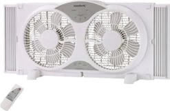 9-Inch Window Fan With Remote Control