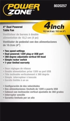 4-Inch Plastic 2-Speed Dual Powered Table Fan, Assorted Colors 6 4-Inch Plastic 2-Speed Dual Powered Table Fan, Assorted Colors -Electric Fan Promotion Store 809988 ep 1574177952 2