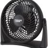 8-Inch Black Turbo Fan