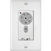 Wall Control 6 Speed DC White Fan Wall Control, DC