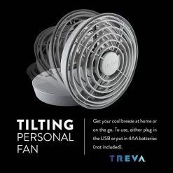 O2-Cool, 5-Inch, Blue Portable Jet Fan -Electric Fan Promotion Store 9922352 ep 1650749154 4