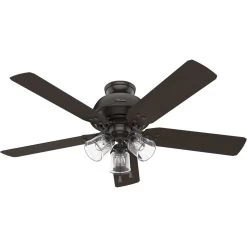 River Ridge 52 Inch Noble Bronze With Premier Bronze Blades Outdoor Ceiling Fan