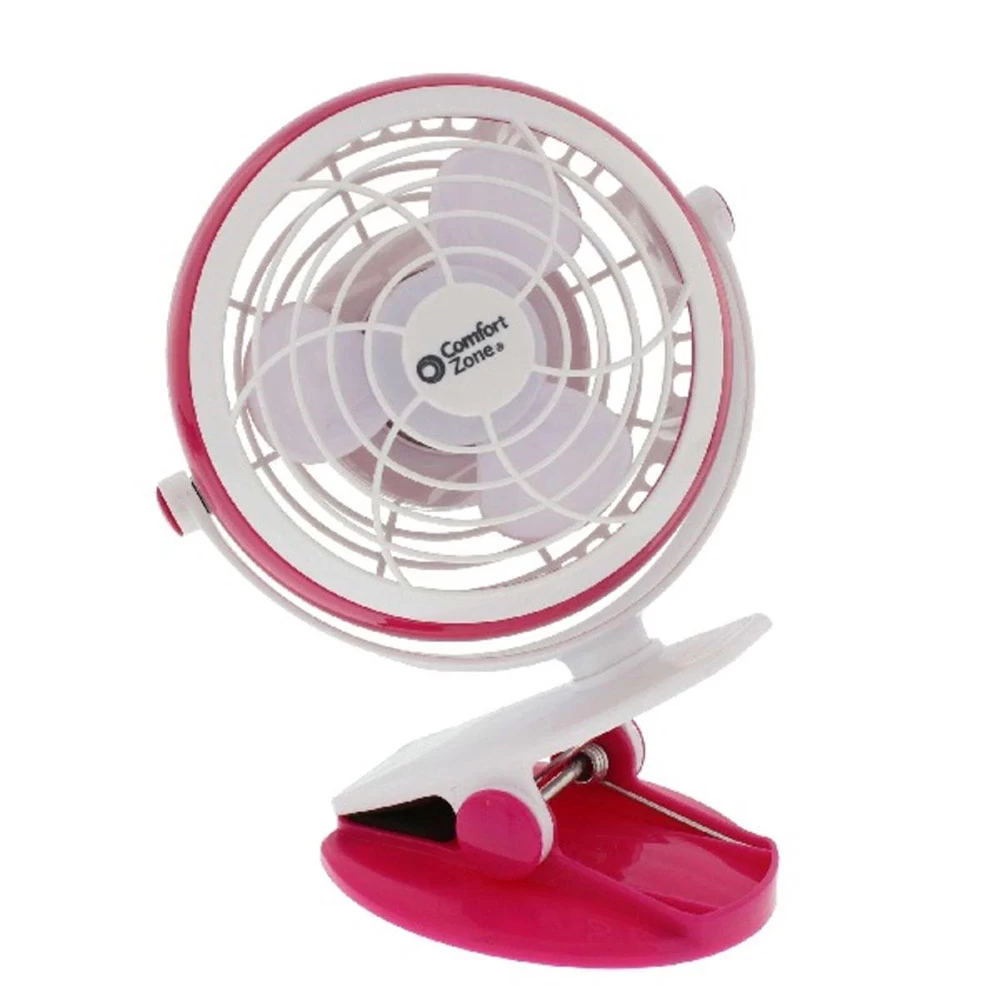 Comfort Zone 4 Inch USB Desk Fan 5 Comfort Zone 4 Inch USB Desk Fan - Image 5