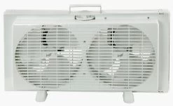 Comfort Zone 9 Inch Portable Twin Window Fan