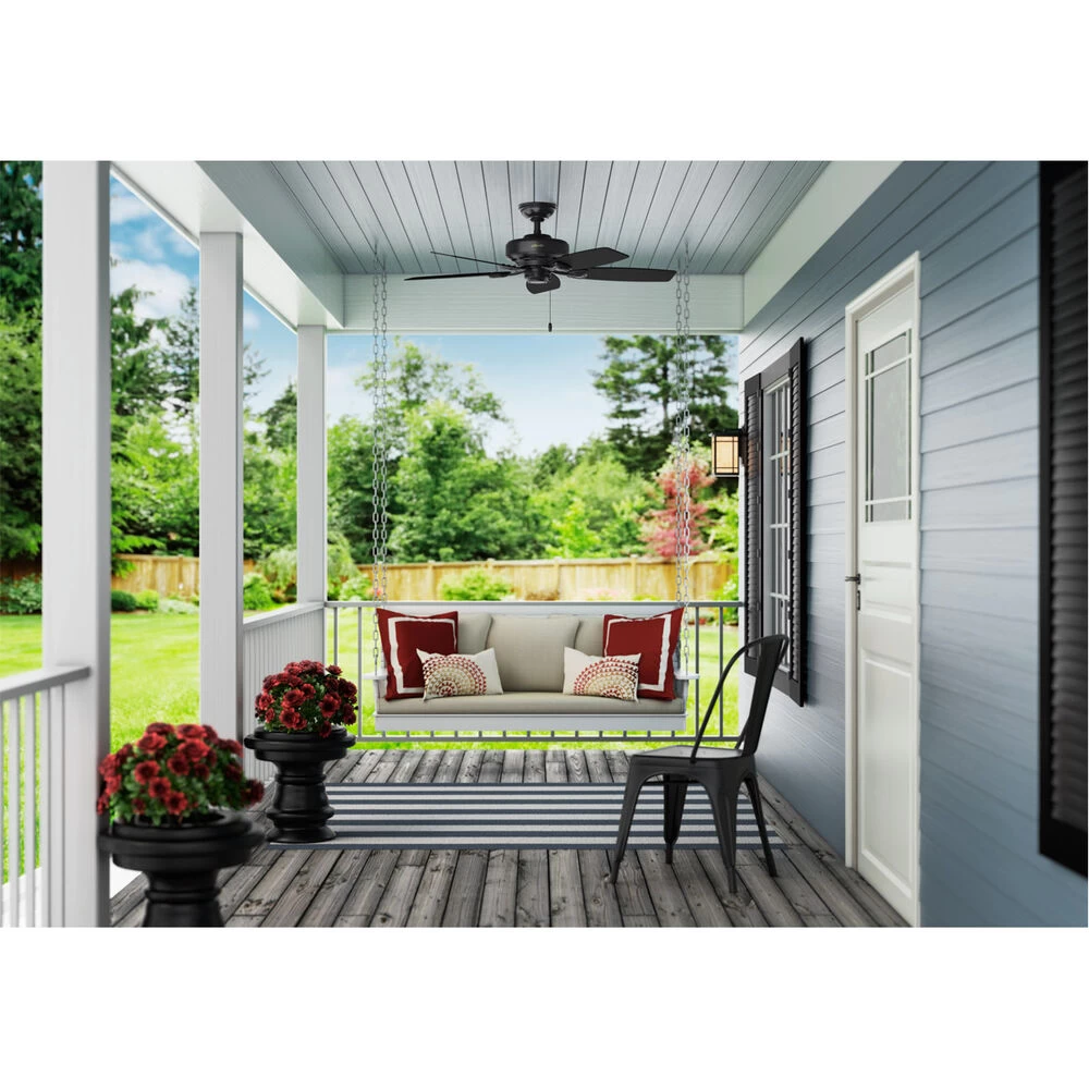 Sea Wind 48 Inch Matte Black Outdoor Ceiling Fan 3 Sea Wind 48 Inch Matte Black Outdoor Ceiling Fan - Image 3