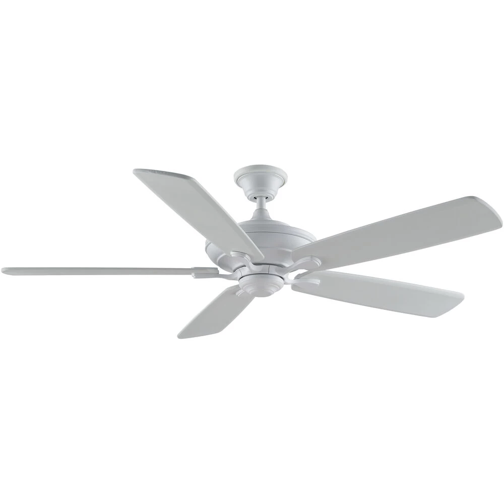 Distinction Matte White Ceiling Fan Motor, Blades Sold Separately, Motor Only 2 Distinction Matte White Ceiling Fan Motor, Blades Sold Separately, Motor Only - Image 2