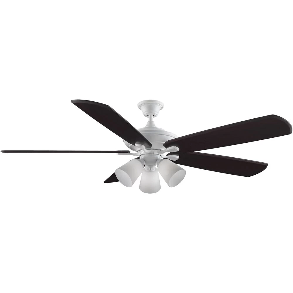 Distinction Matte White Ceiling Fan Motor, Blades Sold Separately, Motor Only 4 Distinction Matte White Ceiling Fan Motor, Blades Sold Separately, Motor Only - Image 4