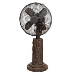 DecoBreeze Table Top Fan - Fir Bark