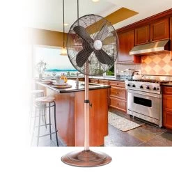 Electric Fan Promotion Store -Electric Fan Promotion Store decobreeze adjustable height floor fan copper 31