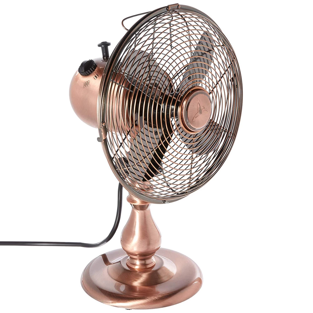 DecoBreeze Table Fan - Copper 2 DecoBreeze Table Fan - Copper - Image 2