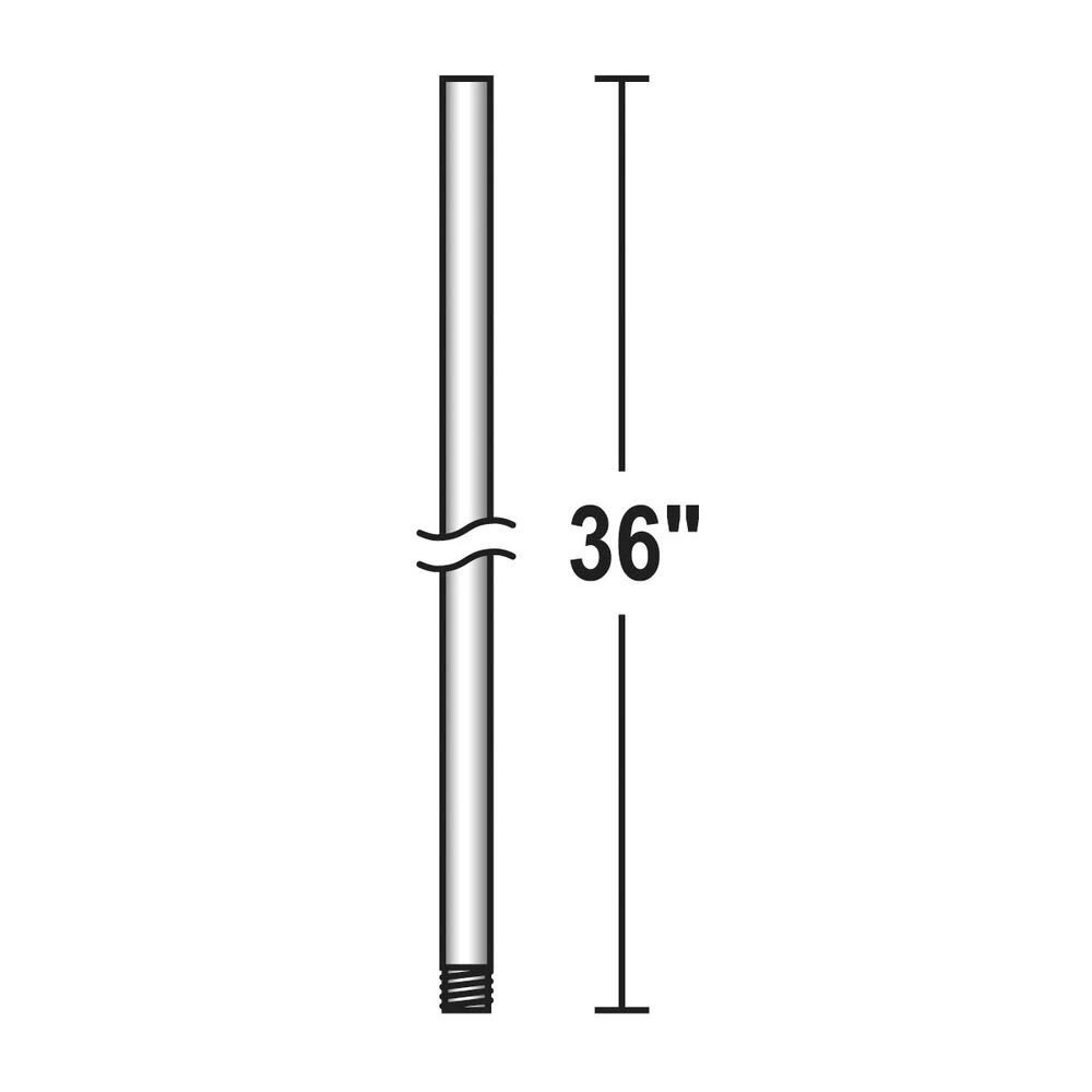 Fan Accessory Noble Bronze Fan Downrod, 36" 1 Fan Accessory Noble Bronze Fan Downrod, 36"