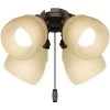 Fan Accessory 4 Light Premier Bronze Fan Light Kit