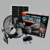 ExtremeMIST 3-n-1 Portable Misting Fan With Solar Panel, Mist Pump And 16ft Mist Line Attachment