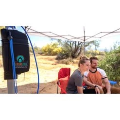 ExtremeMIST 3-n-1 Portable Misting Fan With Solar Panel, Mist Pump And 16ft Mist Line Attachment -Electric Fan Promotion Store extrememist 3 n 1 portable misting fan with solar panel mist pump and 16ft mist line attachment 135