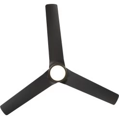 Mocha 54 Inch Oil Rubbed Bronze Downrod Ceiling Fan, Smart Fan -Electric Fan Promotion Store f 001l ob.pt03