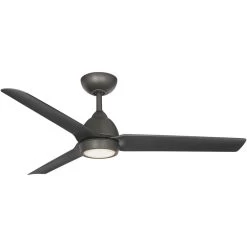 Mocha 54 Inch Oil Rubbed Bronze Downrod Ceiling Fan, Smart Fan -Electric Fan Promotion Store f 001l ob.pt04