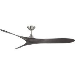 Malibu 70 Inch Brushed Nickel/Ebony With Ebony Blades Ceiling Fan, Smart Fan 8 Malibu 70 Inch Brushed Nickel/Ebony With Ebony Blades Ceiling Fan, Smart Fan -Electric Fan Promotion Store f 089 bn eb.pt01
