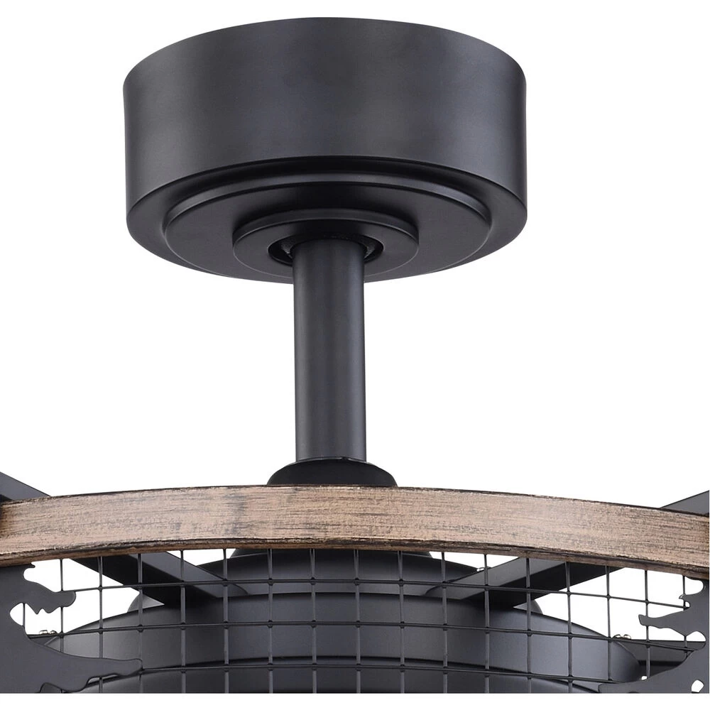 Kodiak 21 Inch Oil Rubbed Bronze And Burnished Teak With Anigre Blades Indoor/Outdoor Ceiling Fan 3 Kodiak 21 Inch Oil Rubbed Bronze And Burnished Teak With Anigre Blades Indoor/Outdoor Ceiling Fan - Image 3