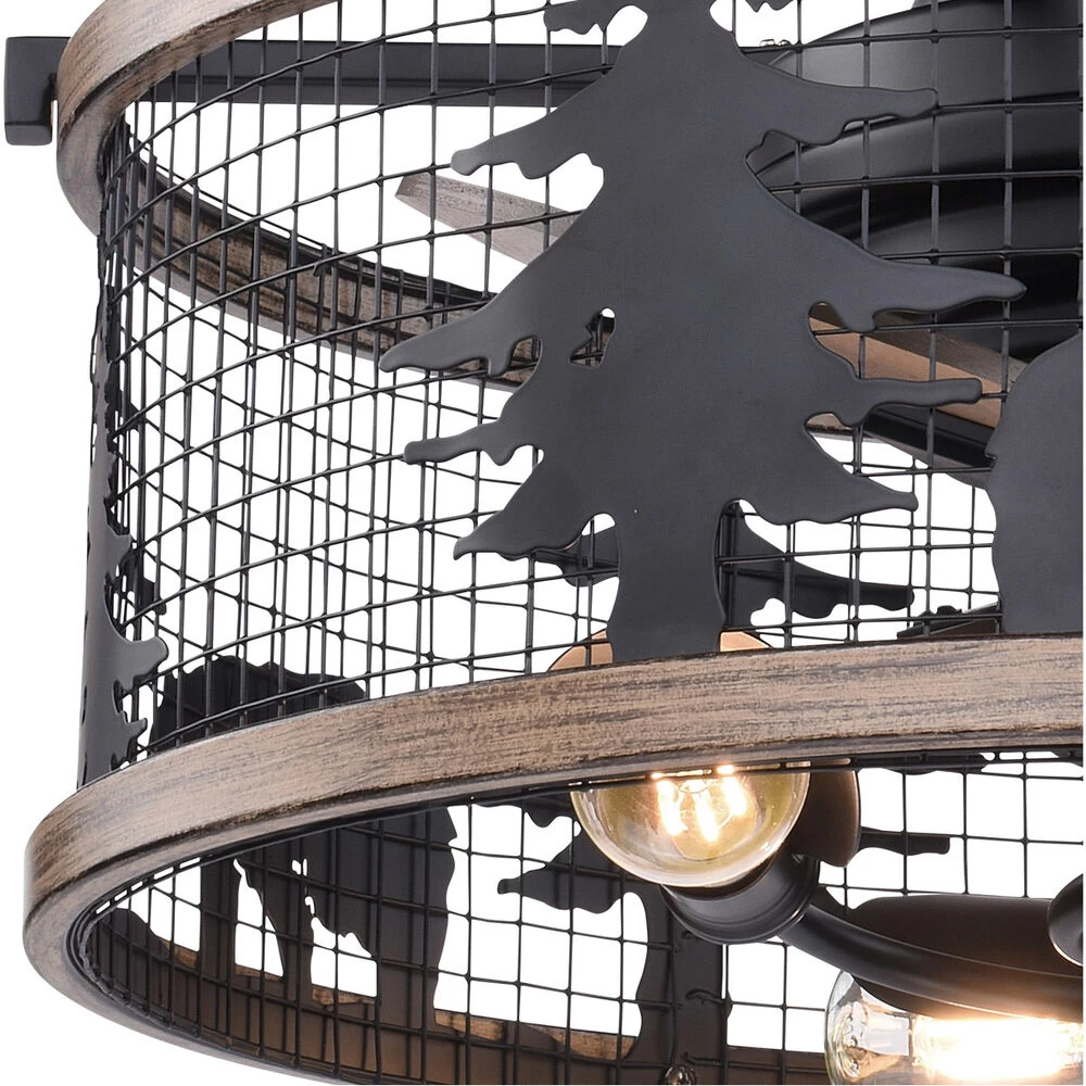 Kodiak 21 Inch Oil Rubbed Bronze And Burnished Teak With Anigre Blades Indoor/Outdoor Ceiling Fan 4 Kodiak 21 Inch Oil Rubbed Bronze And Burnished Teak With Anigre Blades Indoor/Outdoor Ceiling Fan - Image 4