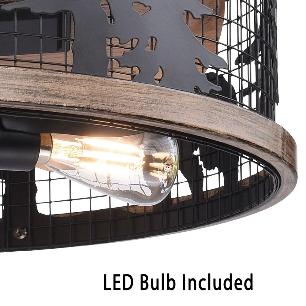 Kodiak 21 Inch Oil Rubbed Bronze And Burnished Teak With Anigre Blades Indoor/Outdoor Ceiling Fan 5 Kodiak 21 Inch Oil Rubbed Bronze And Burnished Teak With Anigre Blades Indoor/Outdoor Ceiling Fan - Image 5