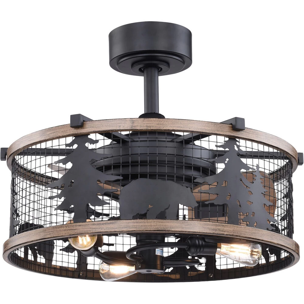 Kodiak 21 Inch Oil Rubbed Bronze And Burnished Teak With Anigre Blades Indoor/Outdoor Ceiling Fan 1 Kodiak 21 Inch Oil Rubbed Bronze And Burnished Teak With Anigre Blades Indoor/Outdoor Ceiling Fan