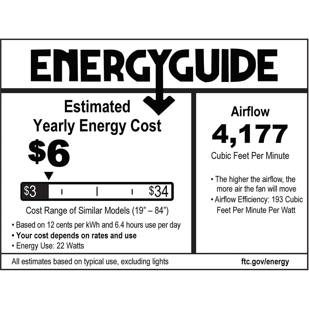 Crawford 60 Inch Dark Nickel With Oak-Black Walnut Blades Indoor/Outdoor Ceiling Fan 5 Crawford 60 Inch Dark Nickel With Oak-Black Walnut Blades Indoor/Outdoor Ceiling Fan - Image 5