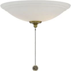 Wind Star LED Estate Brass Ceiling Fan Light Kit -Electric Fan Promotion Store flg 1400 148 c