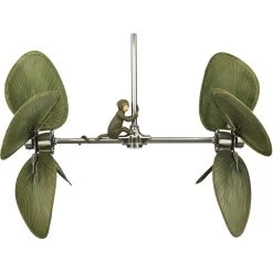 Palisade Pewter Ceiling Fan Motor, Blades Sold Separately, Motor Only -Electric Fan Promotion Store fp240pw pap1gr p48