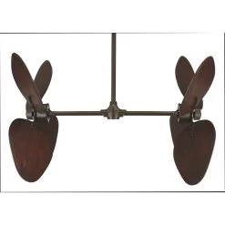 Palisade Rust Ceiling Fan Motor, Blades Sold Separately, Motor Only