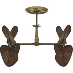 Palisade Rust Ceiling Fan Motor, Blades Sold Separately, Motor Only -Electric Fan Promotion Store fp240rs pad1a drs24tr m24t