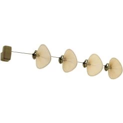 Punkah Antique Brass Ceiling Fan Motor, Blades Sold Separately, Motor Only 9 Punkah Antique Brass Ceiling Fan Motor, Blades Sold Separately, Motor Only -Electric Fan Promotion Store fp780ab p1 4