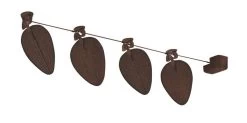 Punkah Rust Ceiling Fan Motor, Blades Sold Separately, Motor Only