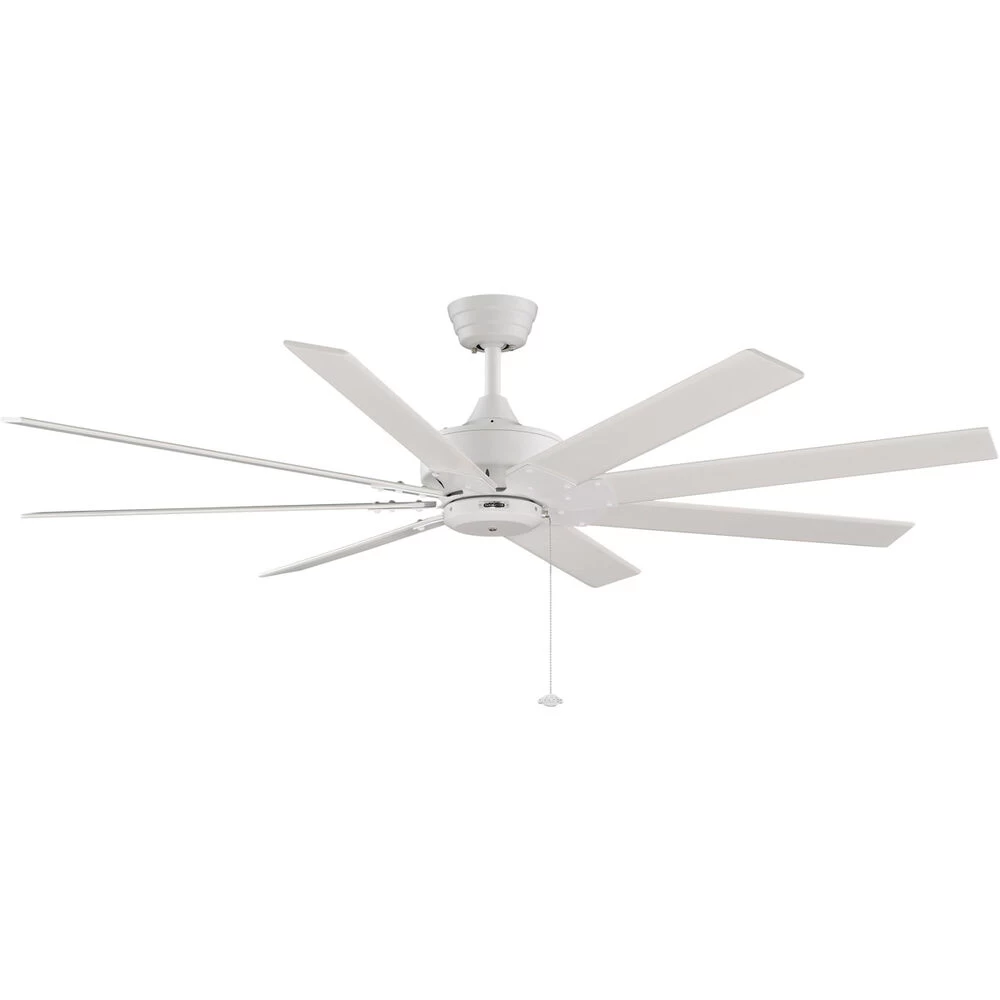 Levon Ac 63 Inch Matte White Indoor/Outdoor Ceiling Fan 2 Levon Ac 63 Inch Matte White Indoor/Outdoor Ceiling Fan - Image 2