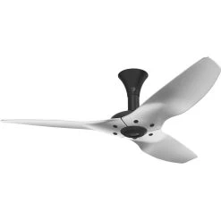 Haiku 52 Inch Black With Brushed Aluminum Blades Ceiling Fan