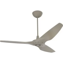 Haiku 60 Inch Satin Nickel Outdoor Ceiling Fan