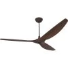 Haiku 84 Inch Oil Rubbed Bronze With Cocoa Wood Grain Blades Outdoor Ceiling Fan